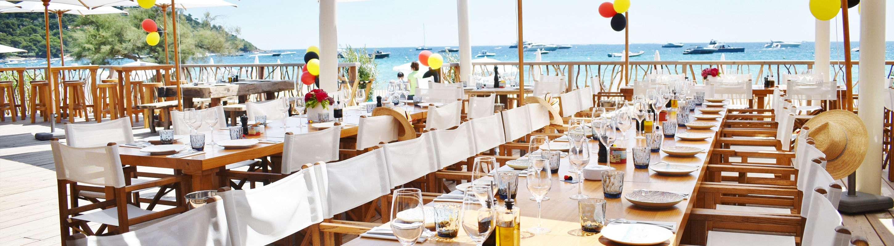 restaurant plage beach cote d'azur 