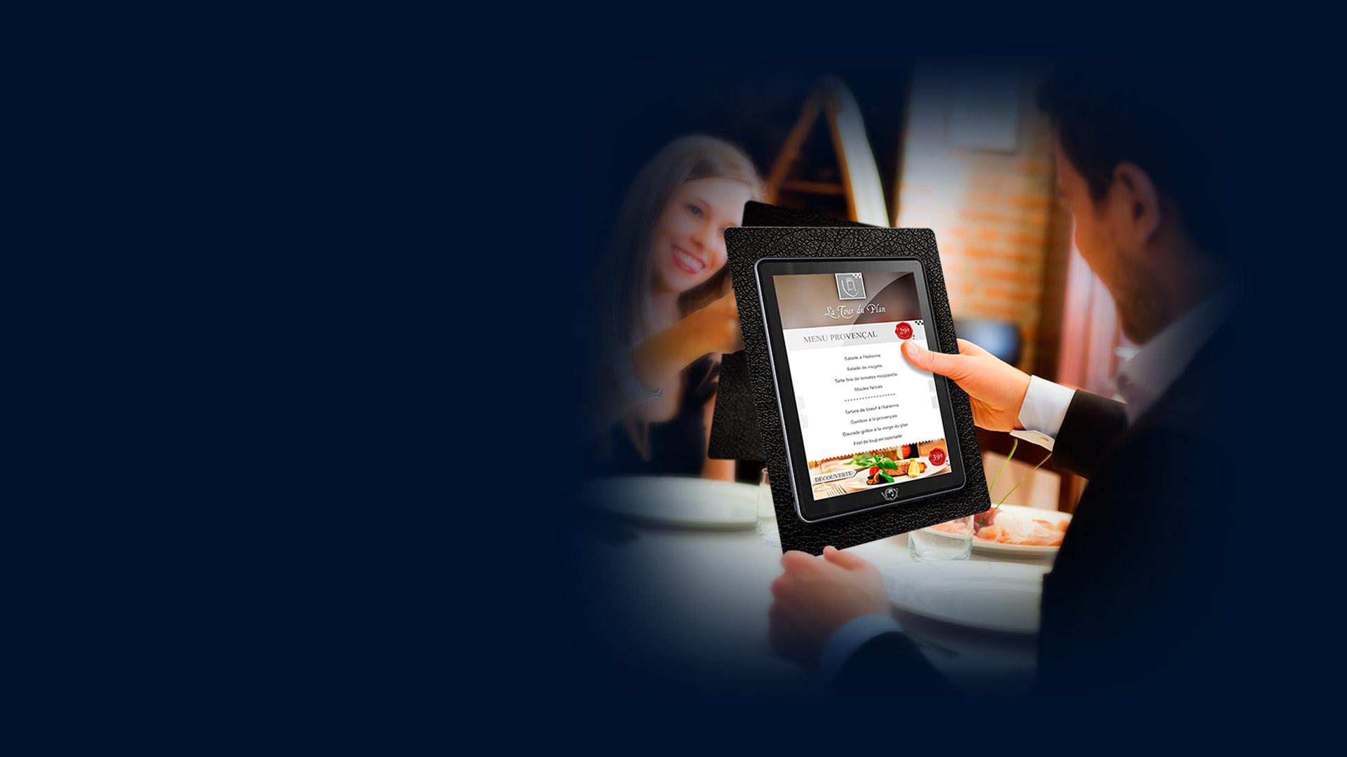 Id Menu Tablette Tactile Restaurant Qr Code